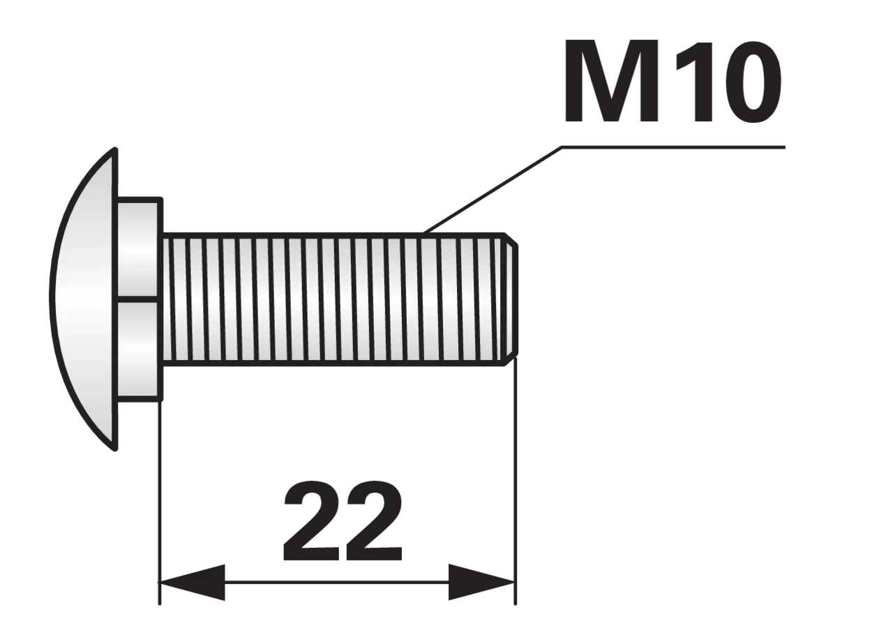 Flachkopfschraube – passend für PZ-Vicon EH173 GartenShop24
