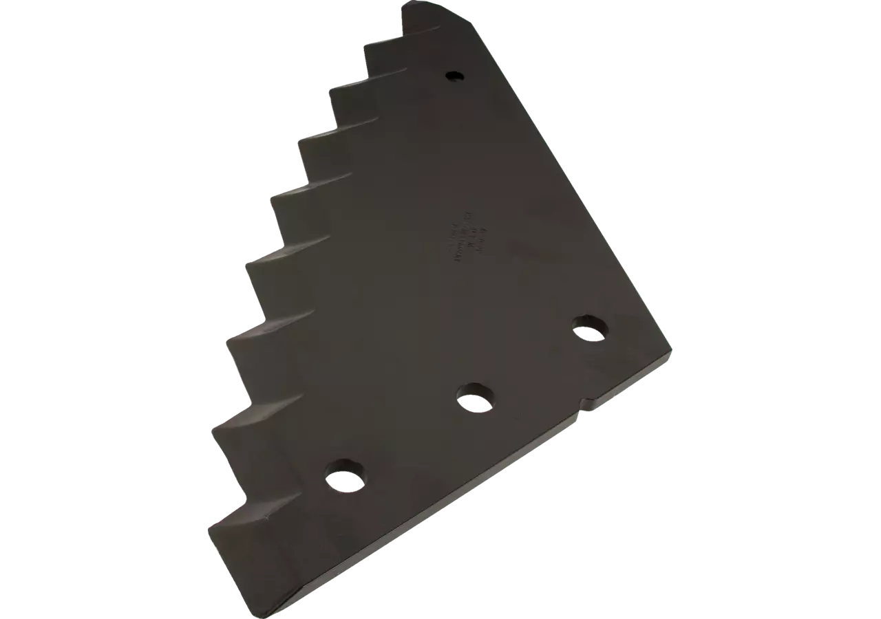 Mischwagenmesser L 260/300 x S 8 mm, kurze Schenkellänge, beschichtet – passend für Strautmann 609035 FRANK