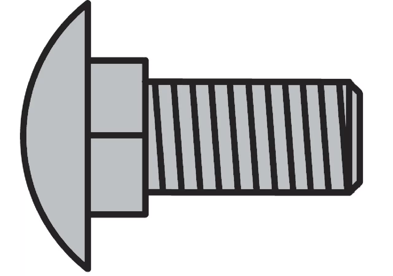 Flachrundschraube M16 x 40 mm, Linksgewinde GartenShop24