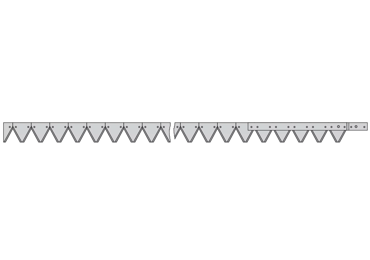 Mähmesser 5,10 m – passend für Claas 611214.3 GartenShop24