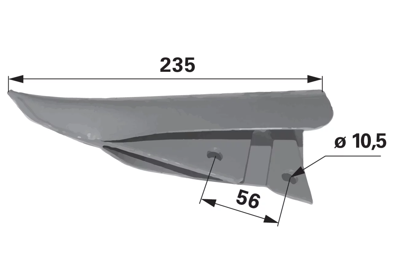 Halmteilerspitze – passend für Claas 520020.0 GartenShop24