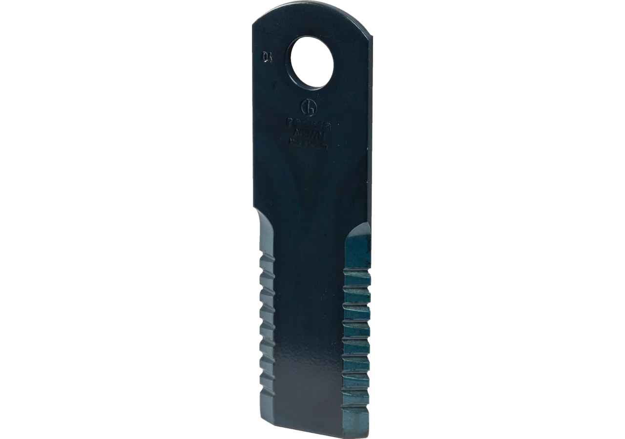 Häckslermesser gezahnt, beschichtet – passend für New Holland 87318316 radura
