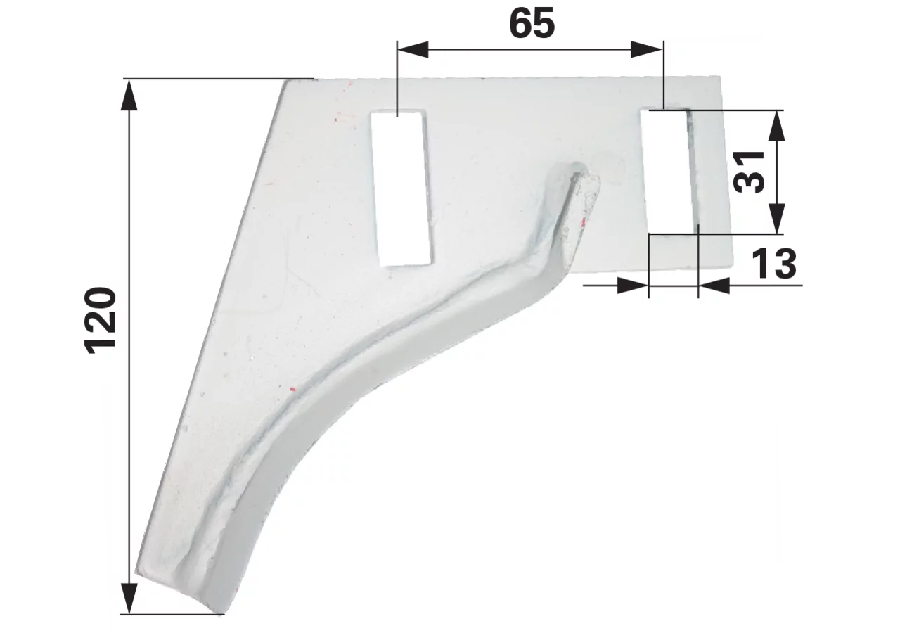 Gegenmesser – passend für Geringhoff 001471 GartenShop24