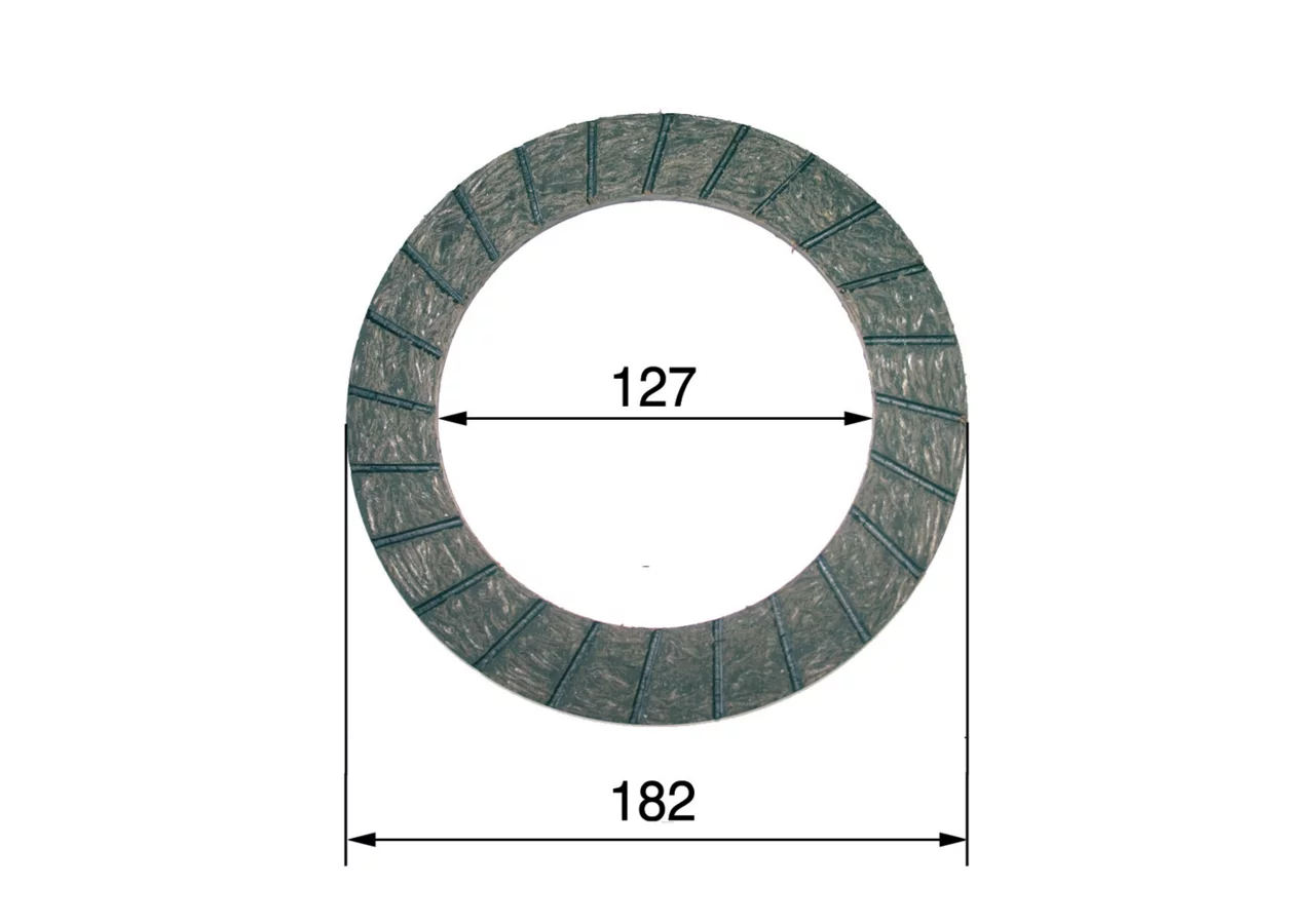 Reibbelag 126 x 180 x 5 mm GartenShop24