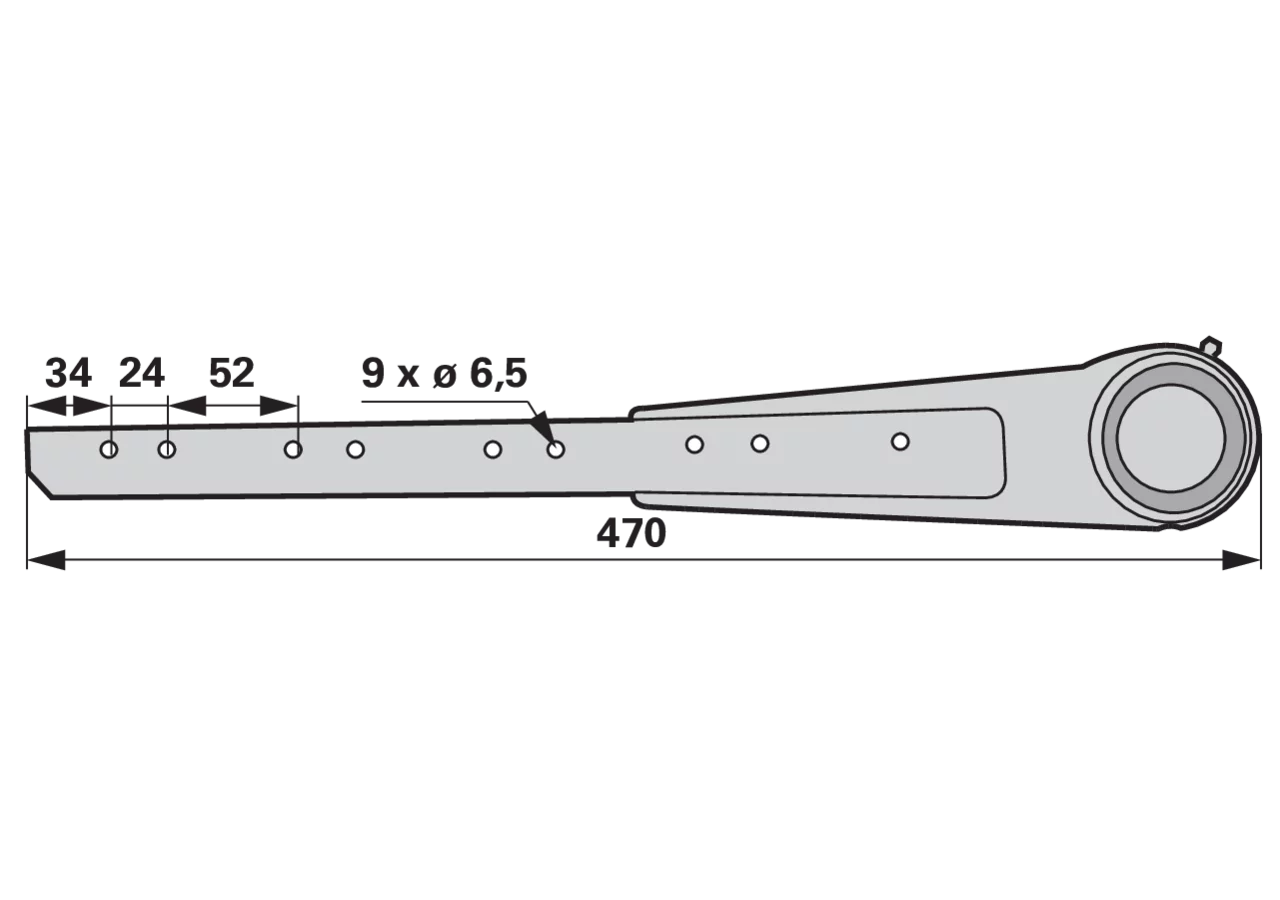 Messerkopf – passend für Case 84433779 GartenShop24
