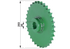 Kettenrad – passend für John Deere AZ49867 GartenShop24