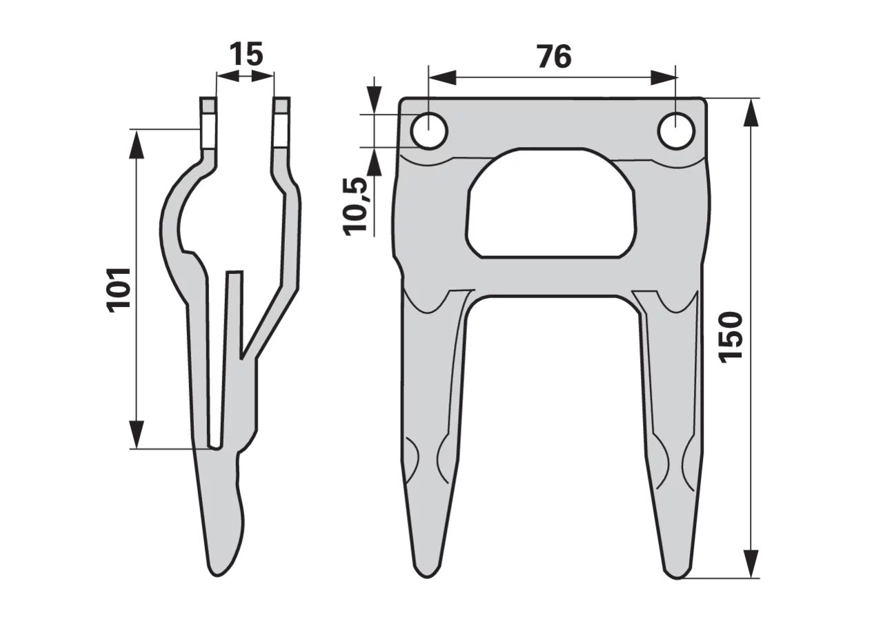 Doppelfinger Schumacher 16538.01 Schumacher