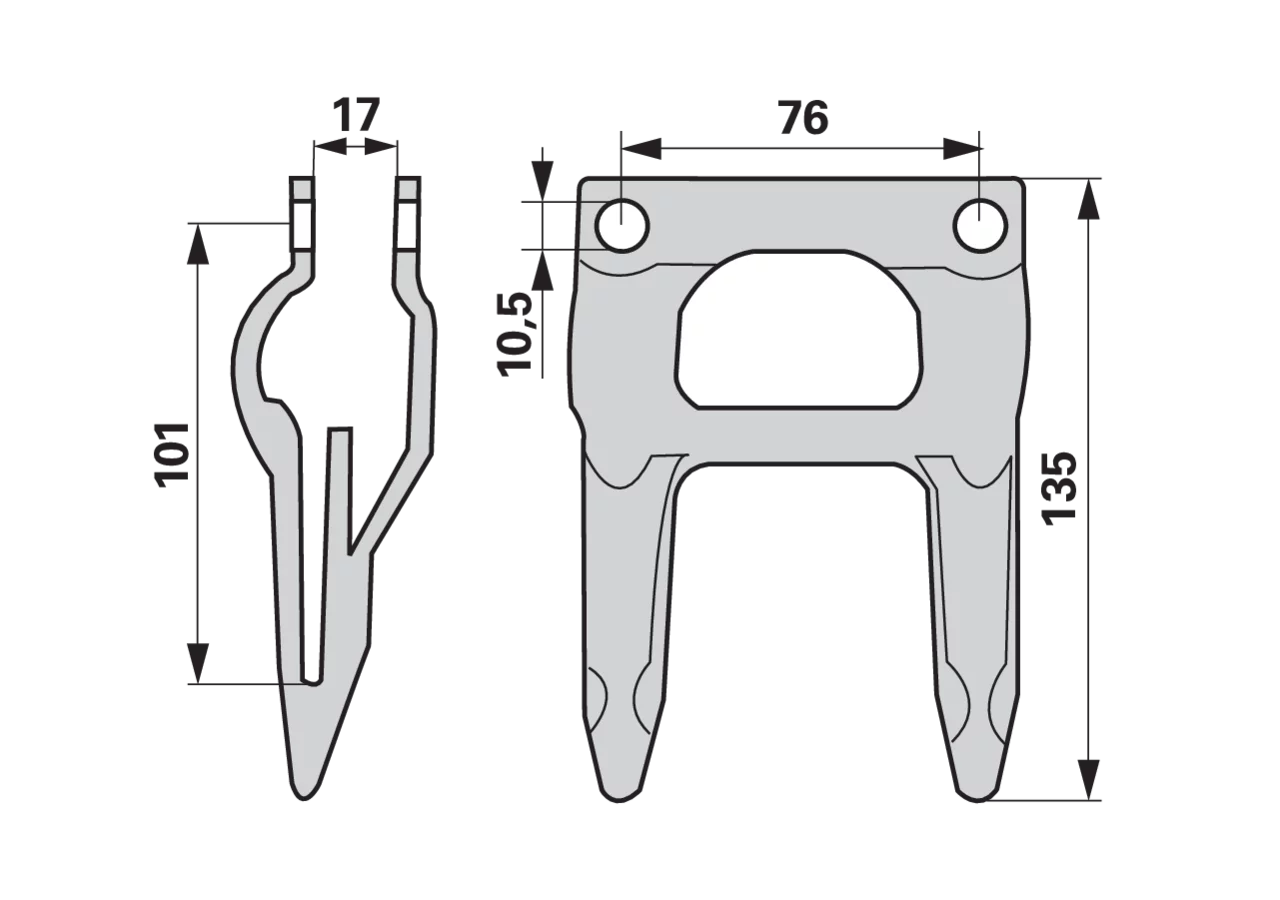 Doppelfinger Schumacher 17744.01 Schumacher