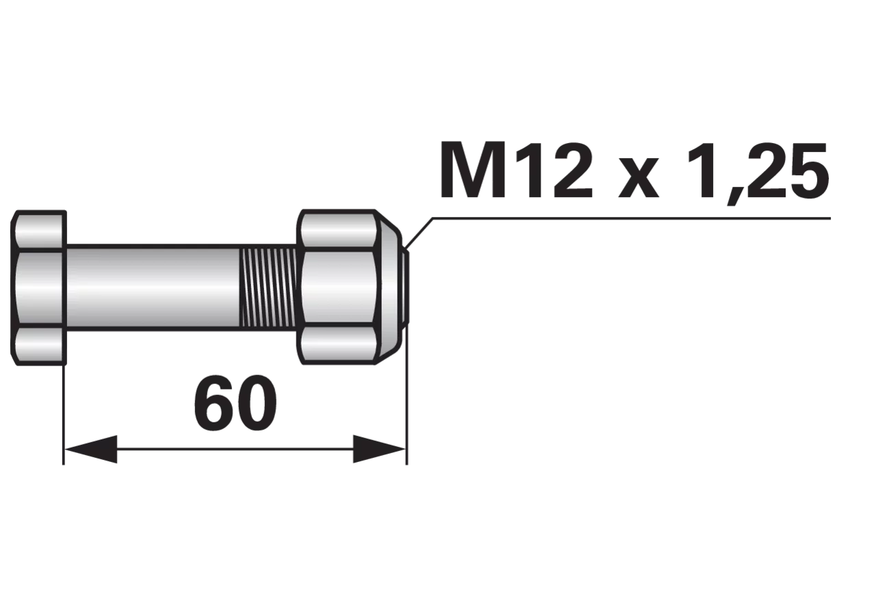 Sechskantschraube – passend für Perfect 303165 GartenShop24