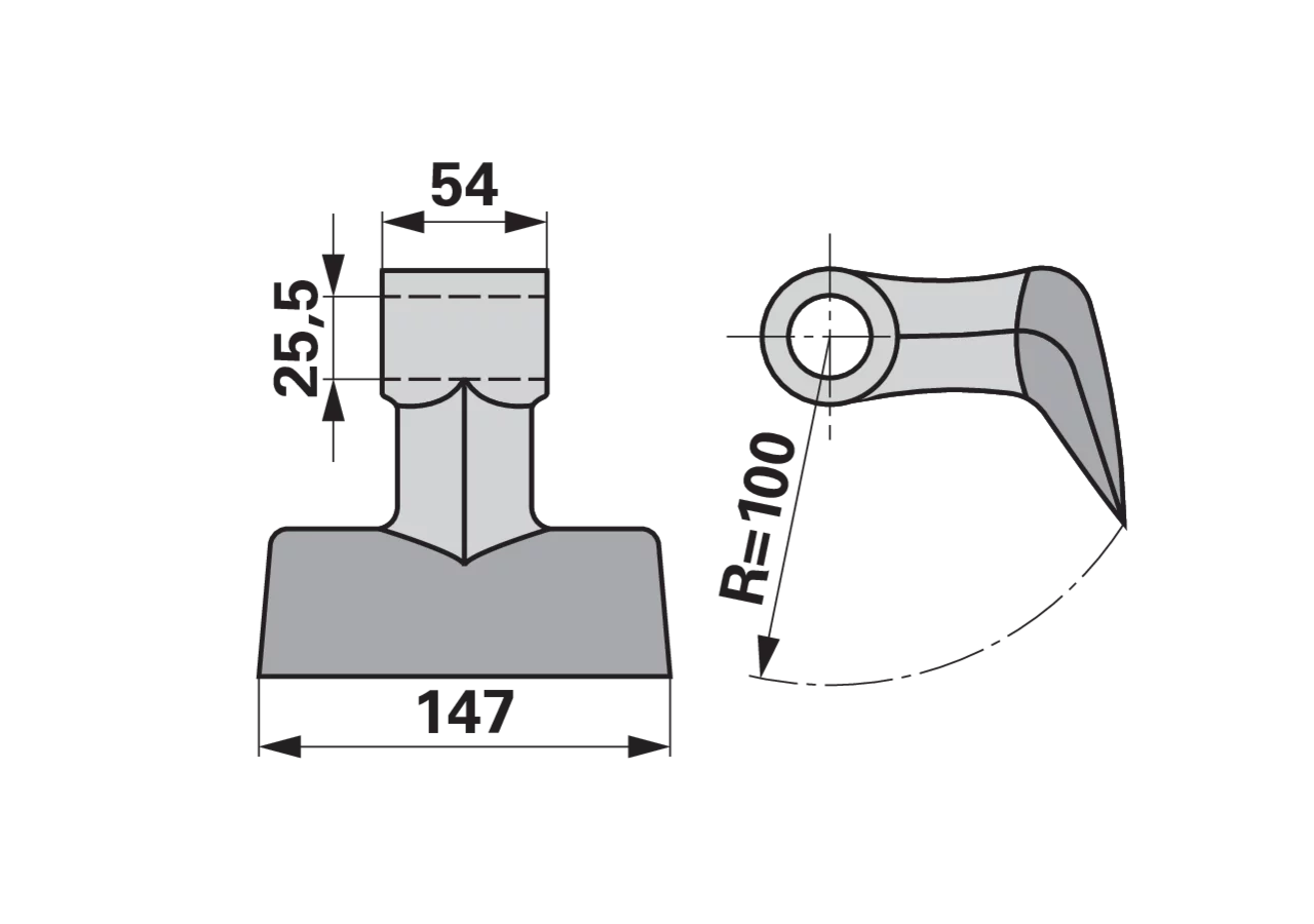 Schlaghammer – passend für Falc 420682 GartenShop24