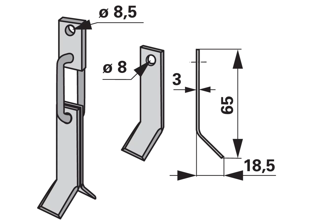 Y-Messer – passend für Rapid 02.EFM GartenShop24
