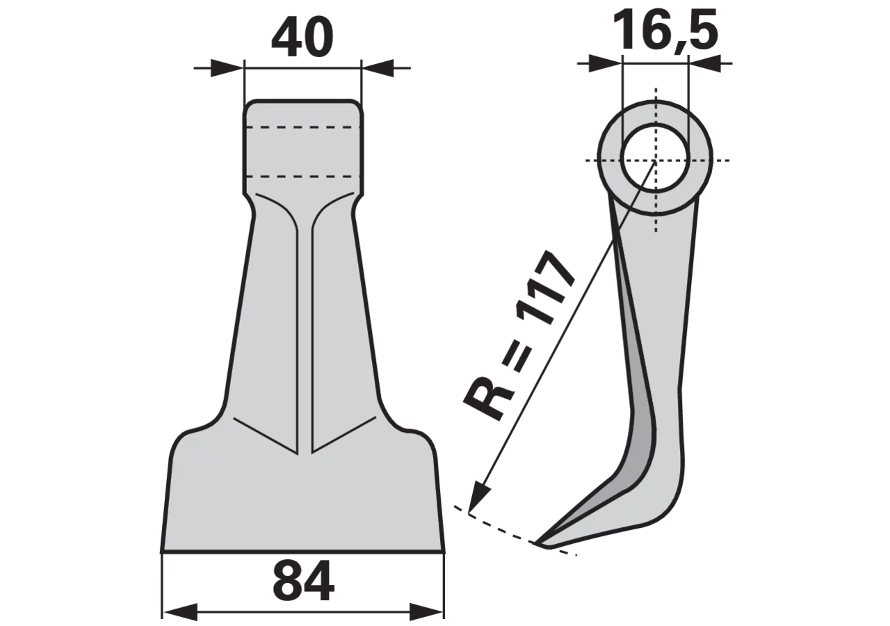 Schlaghammer B=84 H=117 Lo=16,5 GartenShop24