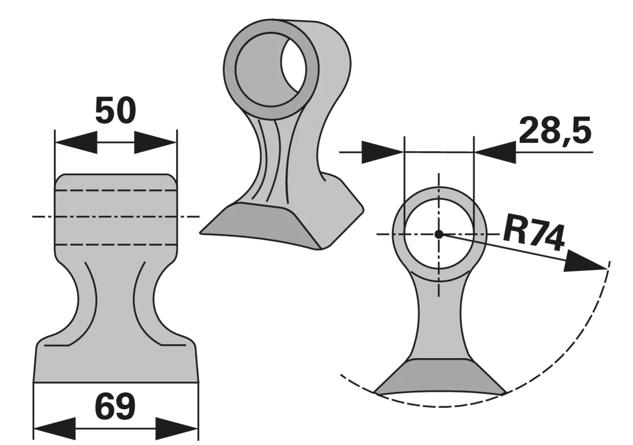 Schlaghammer – passend für Dücker A-2762 GartenShop24