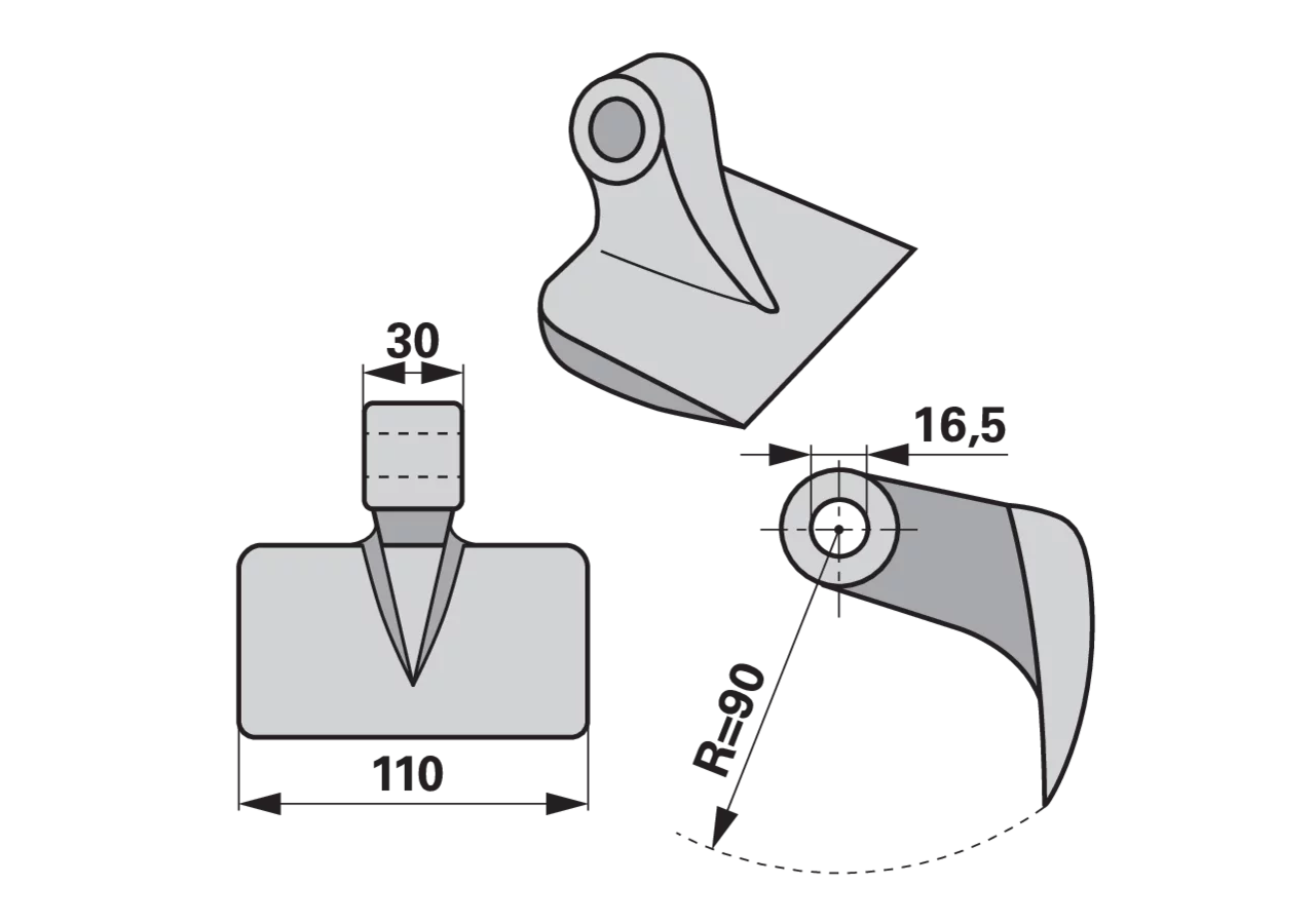 Schlaghammer Meritano B = 105 H = 80 Lo = 17 GartenShop24