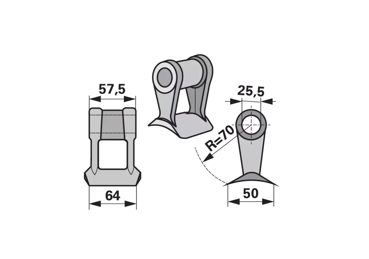 Schlaghammer – passend für SMA 1001471 GartenShop24