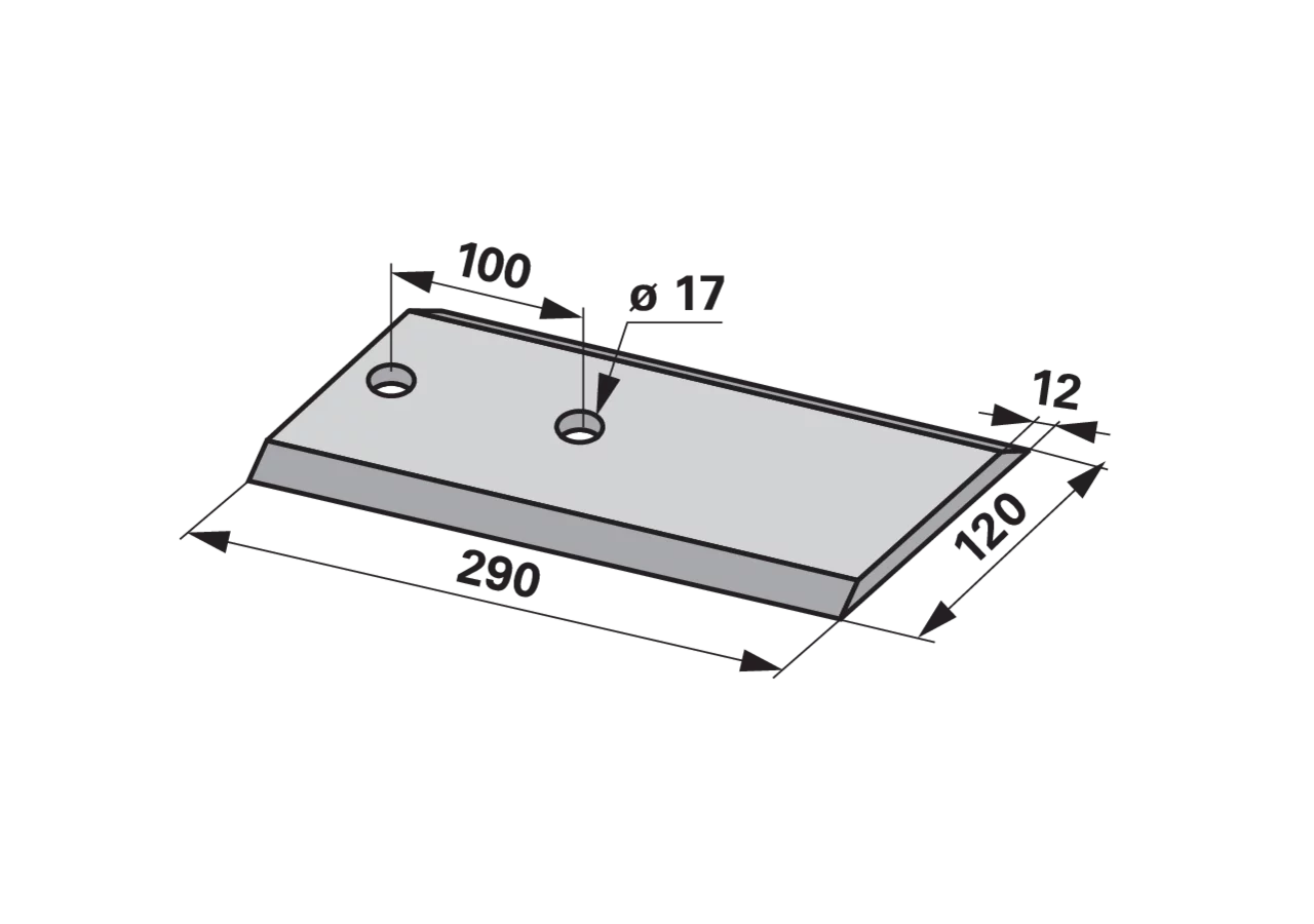 Gegenmesser – passend für Bednar KM060108 GartenShop24