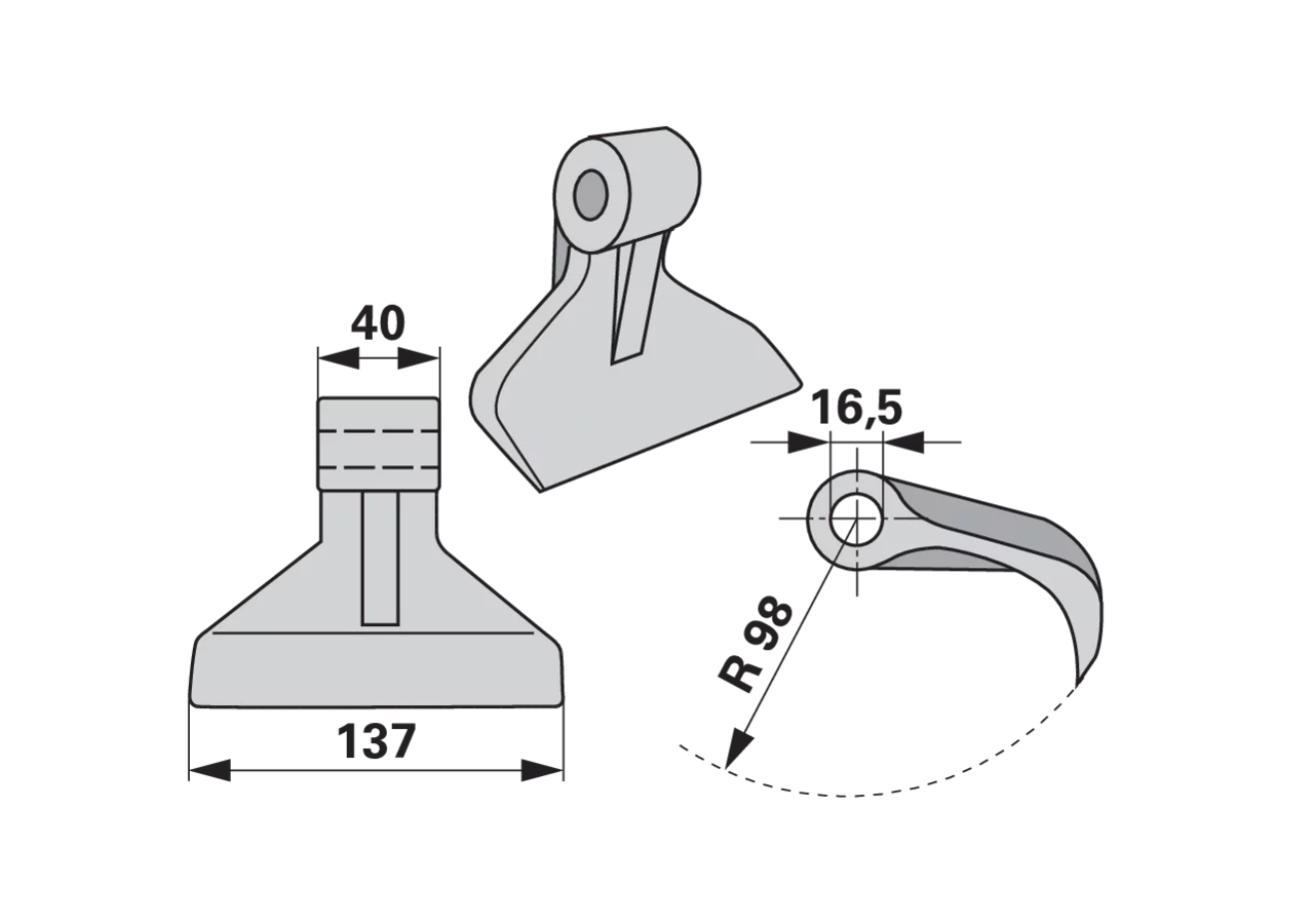 Schlaghammer – passend für Müthing MU000306 GartenShop24