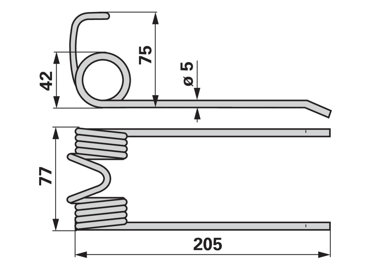 Pick-up-Zinke – passend für Italo-Svizzera 23400 GartenShop24
