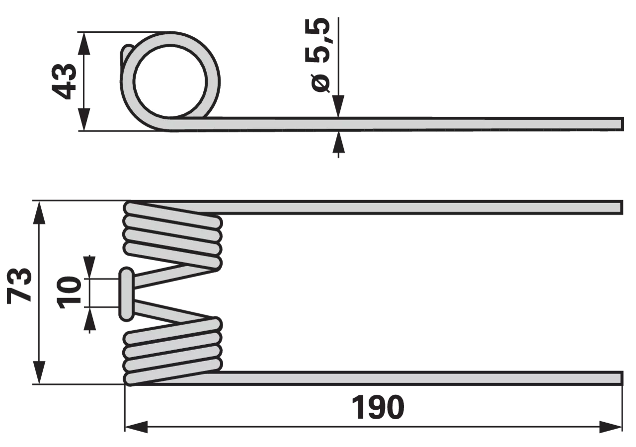 Pick-up-Zinke – passend für Welger 0940.53.05.00 GartenShop24