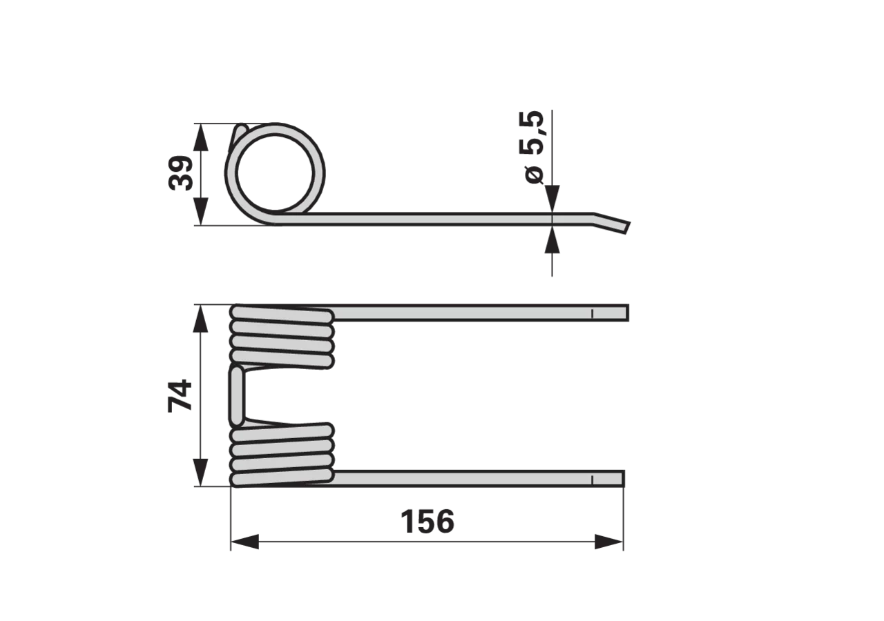Pick up Zinke – passend für Krone 937919.0 GartenShop24