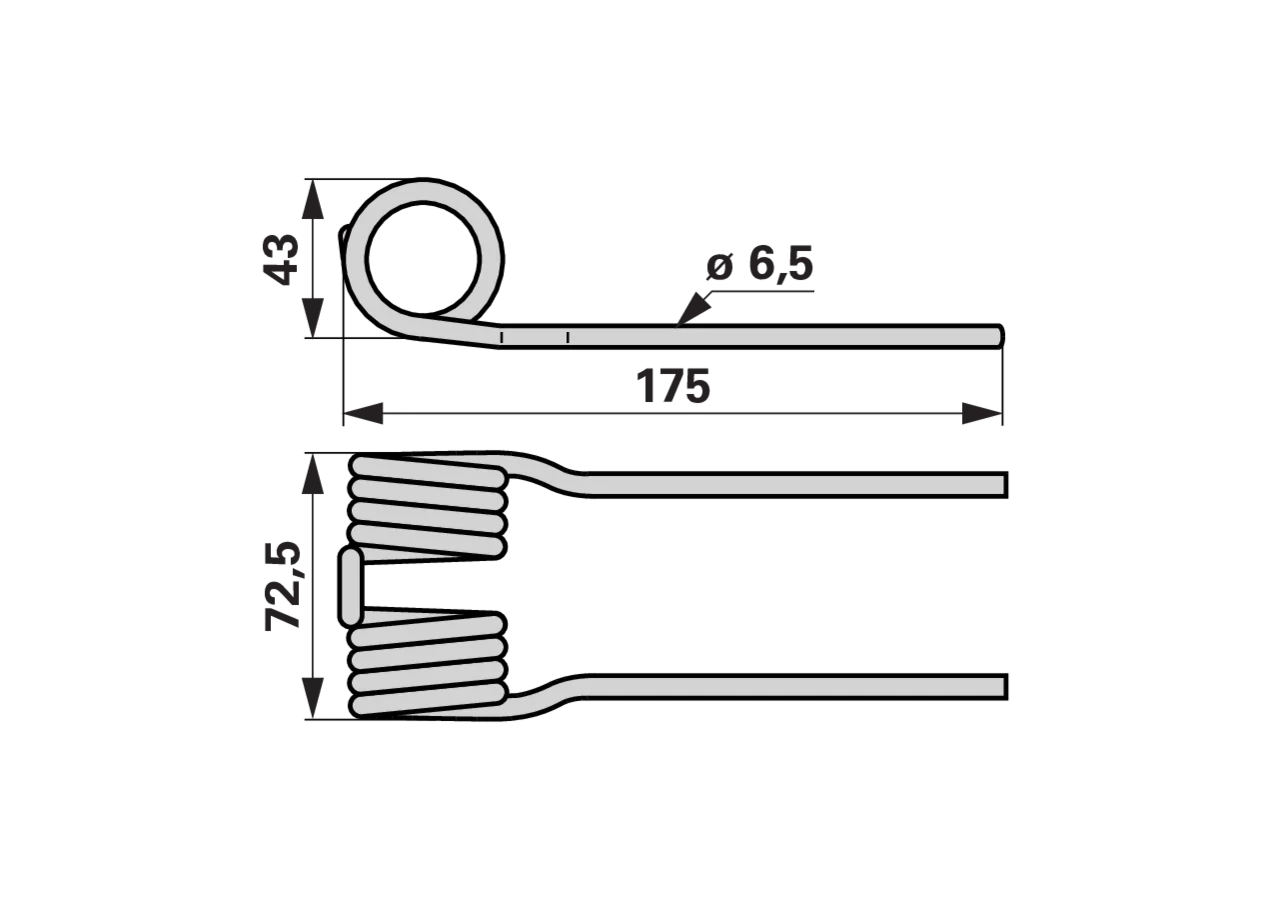 Pick up Zinke – passend für McHale CTN00025 GartenShop24