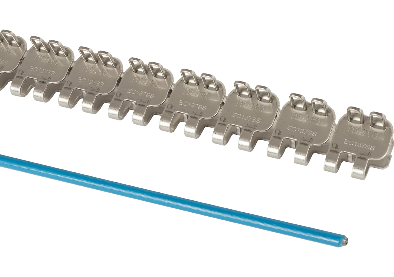 Riemenverbinderset 300 mm, Edelstahl, EC187SS - 300NCS Mato