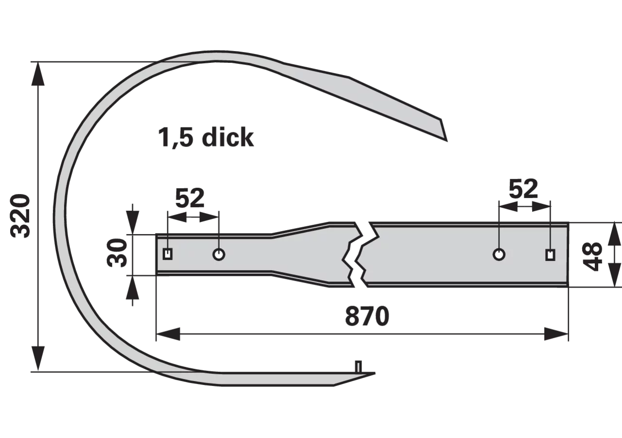 Pick-up Abstreifer – passend für Case 84801614 GartenShop24