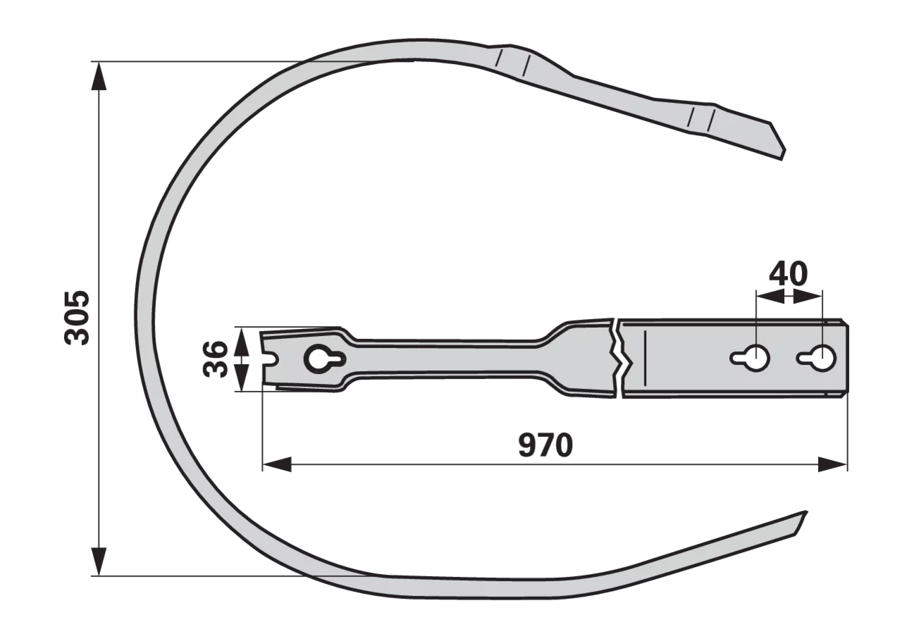 Pick-up Abstreifer – passend für Kuhn Z4523560 GartenShop24