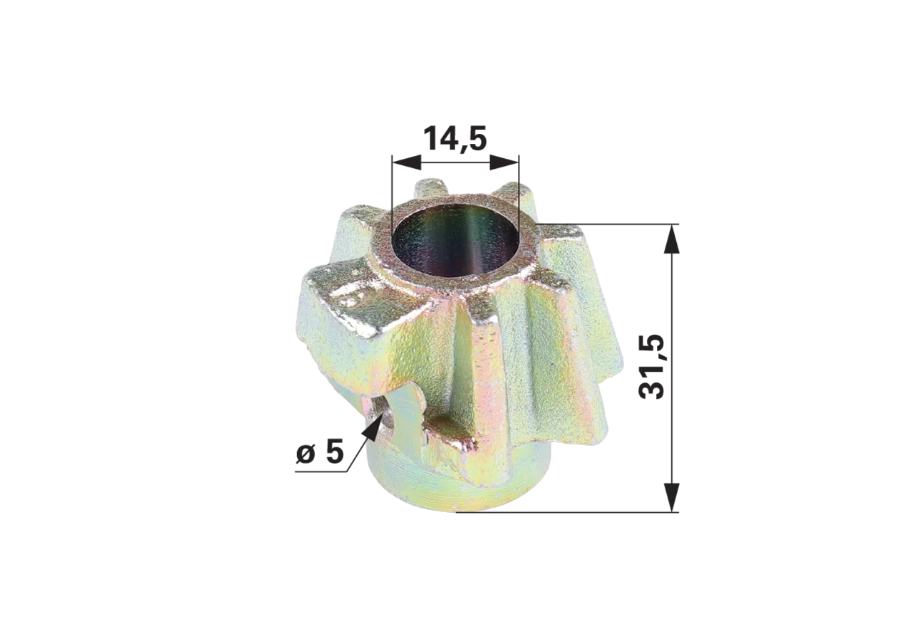 Antriebsritzel – passend für Claas 000009.1 GartenShop24