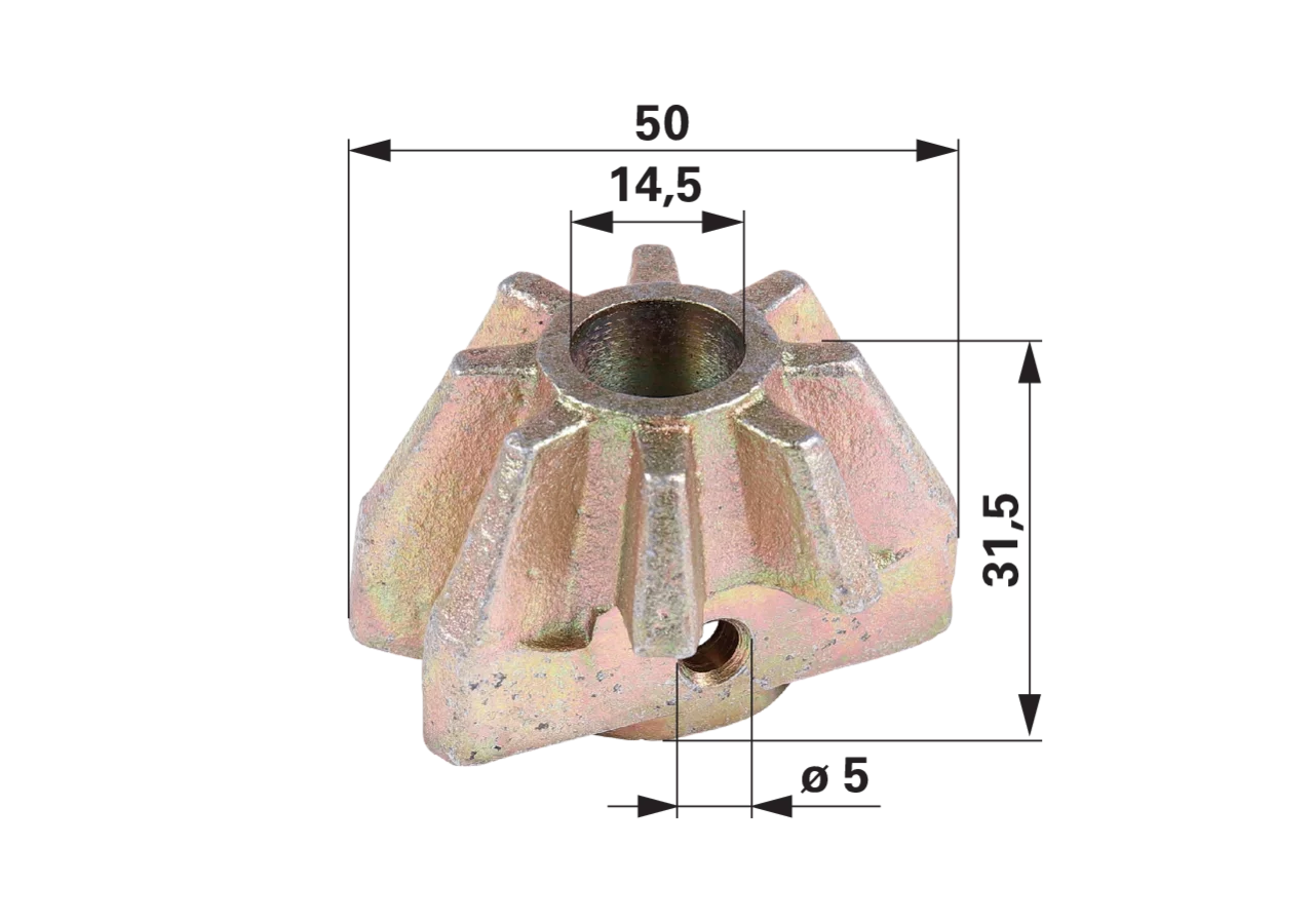 Antriebsritzel – passend für Claas 000006.0 GartenShop24