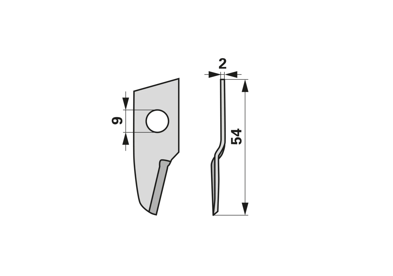 Garnmesser – passend für Claas 000012.1 GartenShop24