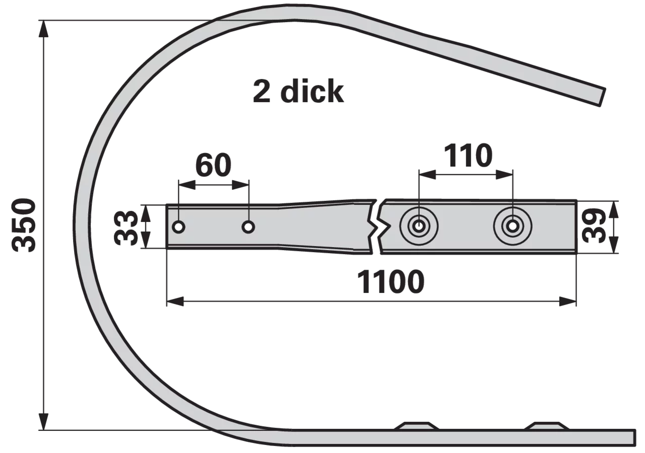 Abstreifer innen – passend für Krone 938310.0 GartenShop24