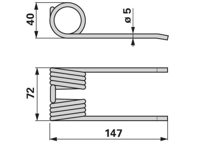 Pick-up Zinke – passend für Krone 9383710 GartenShop24