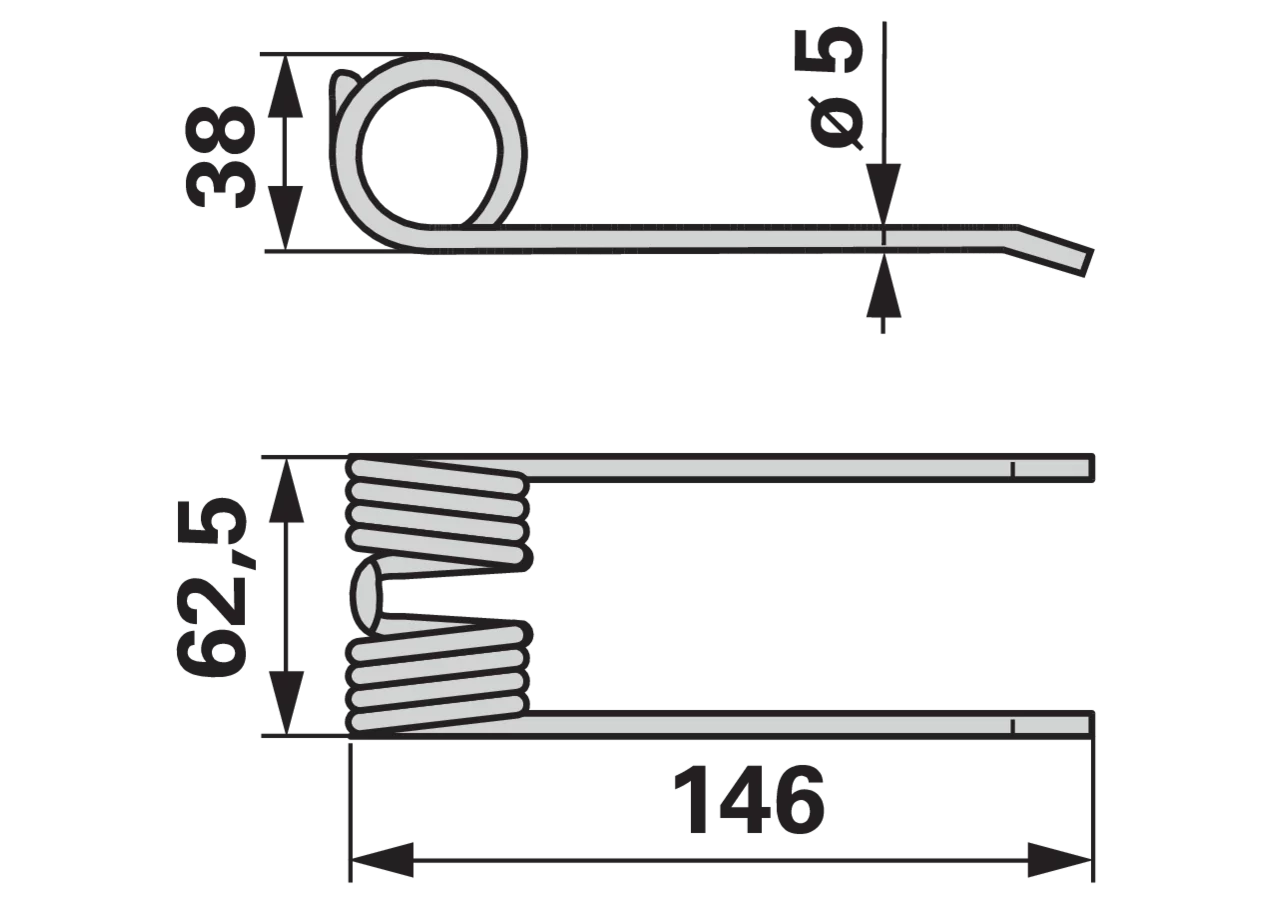 Pick-up-Zinke – passend für Krone 9384030 GartenShop24