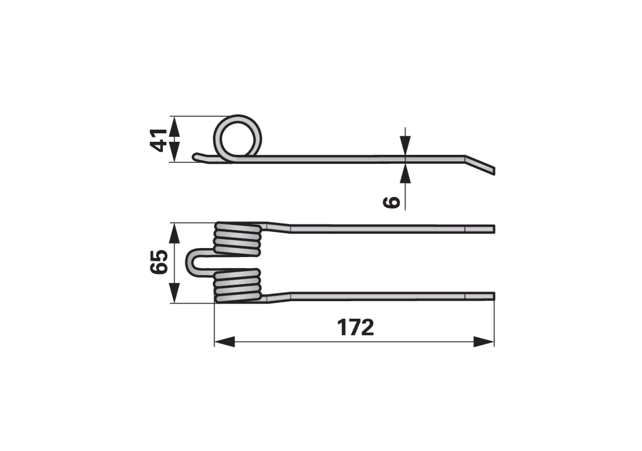 Pick-up-Zinke – passend für Orkel 58268 GartenShop24