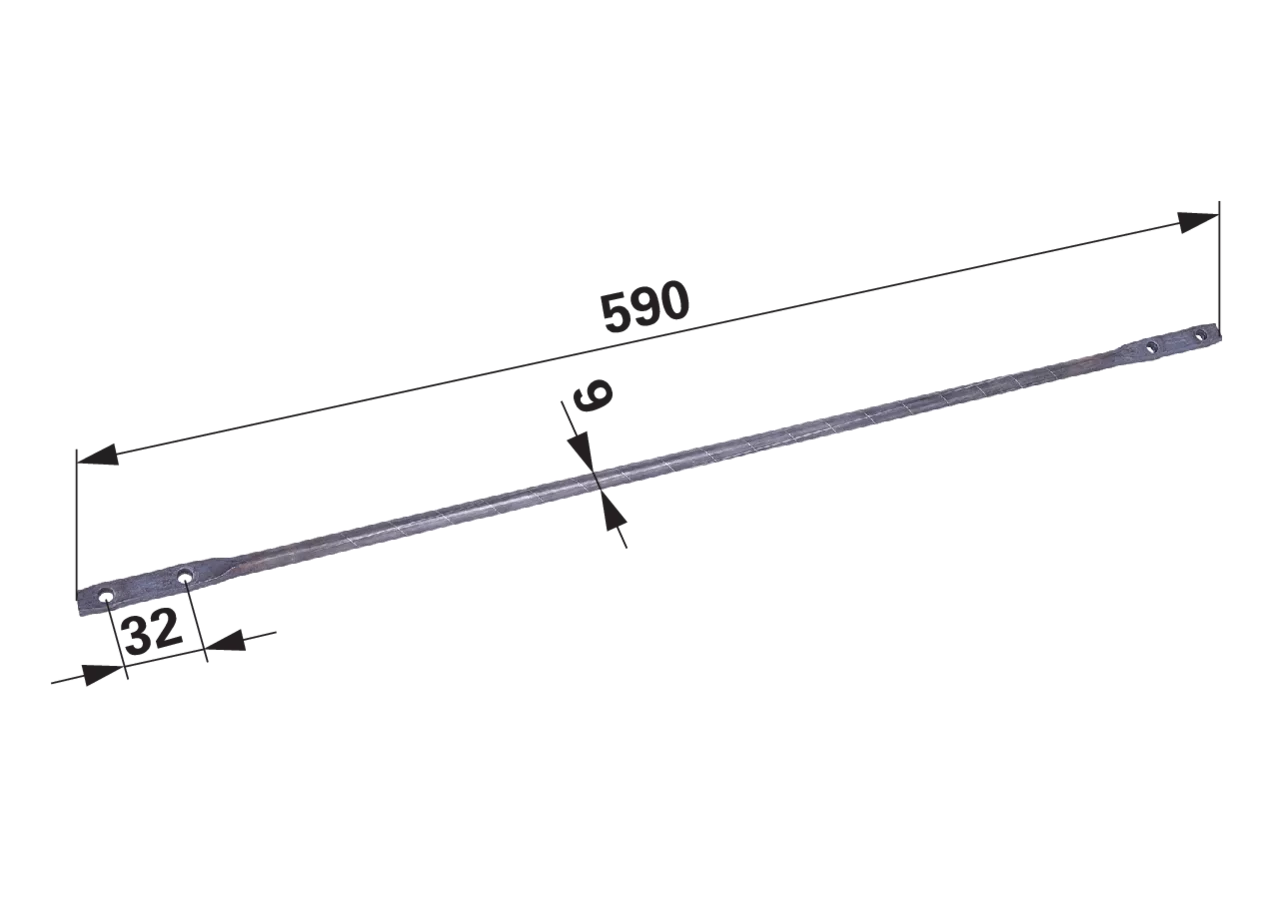 Siebbandstab 9x590mm GartenShop24