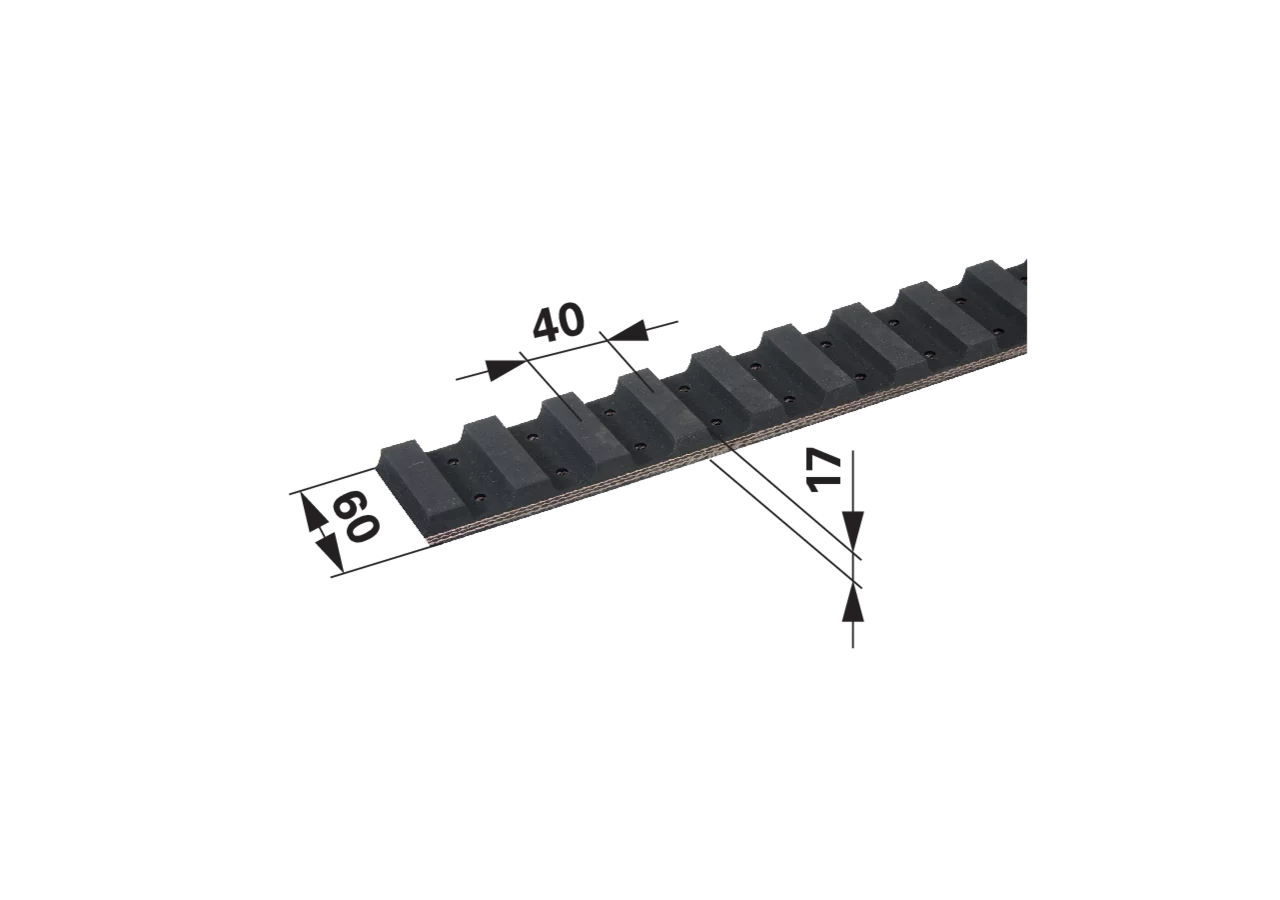 Riemen H-Profil, Teilung 40 mm GartenShop24
