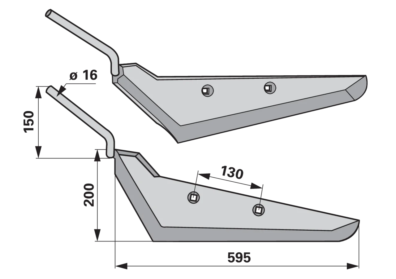 Rodeschar links – passend für Gilles 6994 GartenShop24