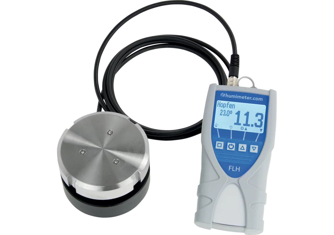 Hopfenfeuchtemesser FLH mit Doldensensor Schaller