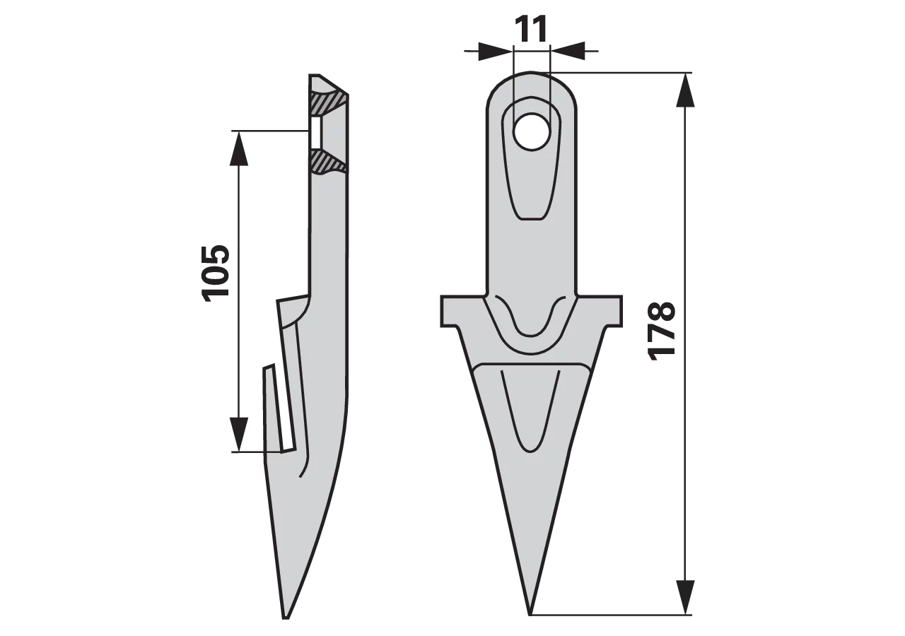 Einzelfinger Tiroler – passend für Mörtl N19VT GartenShop24