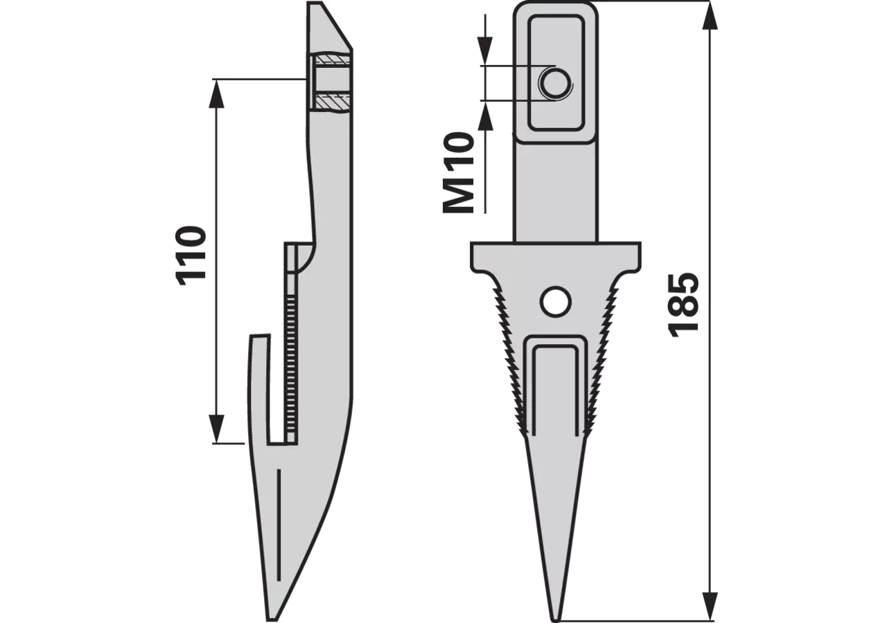 Einzelfinger schmale Lappen, – passend für Reform 110.422.204 GartenShop24