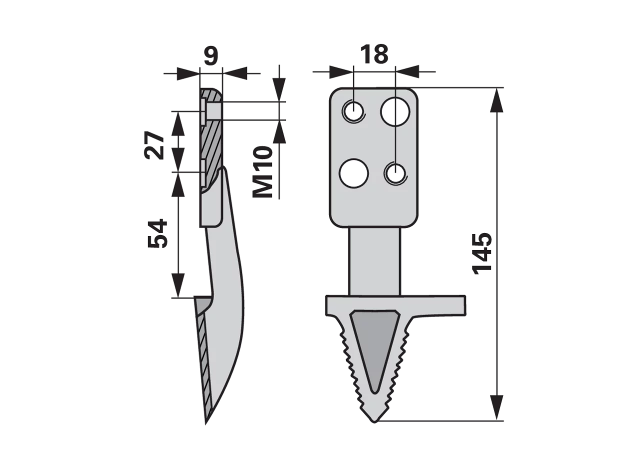 Hochschnittfinger rechts Reform 116.671.117 GartenShop24
