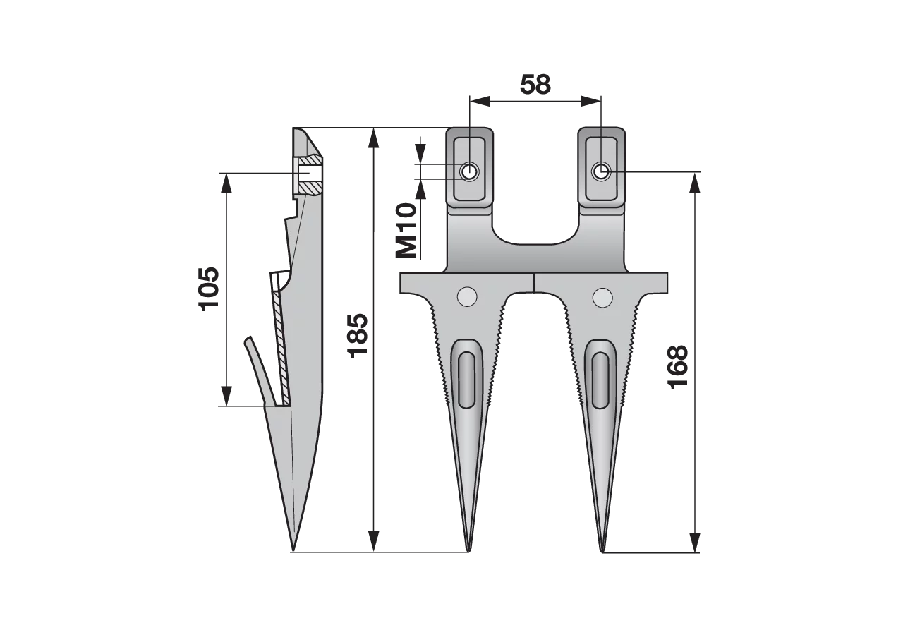 Doppelfinger Rapid 257083 Rapid