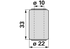 Vibrationsblock – passend für Aebi 103.6412 GartenShop24
