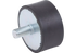 Rundpuffer AD 40 x H 20 mm, M8 – passend für Aebi 112.3392 GartenShop24