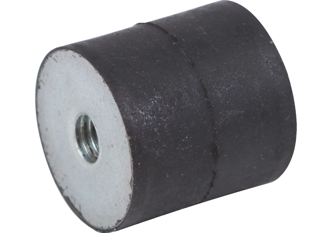 Rundpuffer AD 20 x H 20 mm, M6 Aebi 103.6434 Aebi