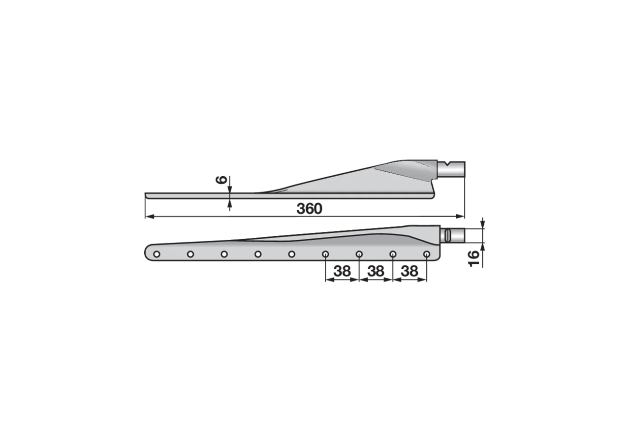 Untermesserkopf ESM 3450660 ESM