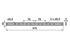 Mitnehmerplatte L 372 mm – passend für Bucher H105201350 Schröckenfux