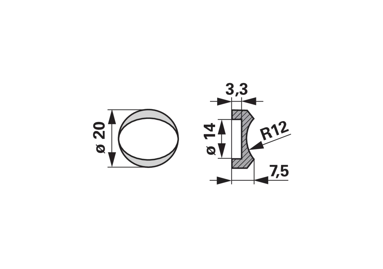Pufferscheibe AD 20 mm – passend für Rapid 22137 GartenShop24