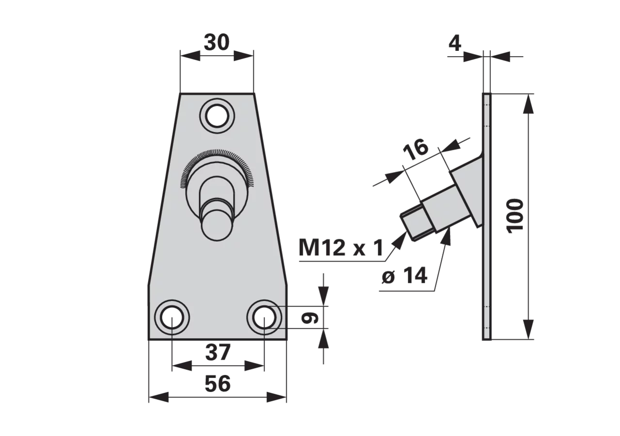 Lagerhalter unten – passend für Vogel und Noot FG225600 GartenShop24